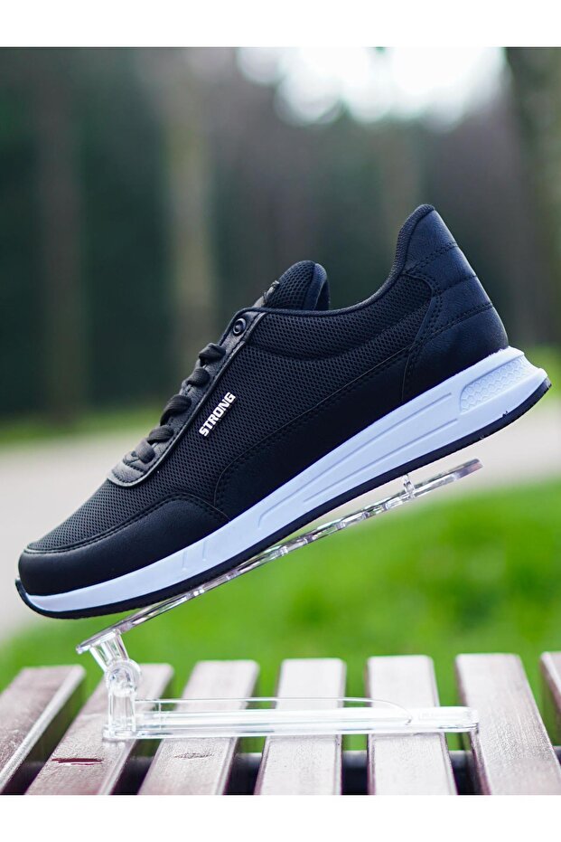Stylish Design Lace-up Mesh Lightweight Daily Walking Comfortable Sole Casual Sneaker Sports Shoes