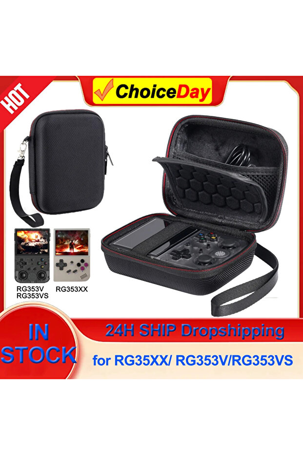 Hard Carrying Case for R36S Hardshell Case Anti-Drop Portable Storage Bag for Anbernic RG35XX/?RG... - 2
