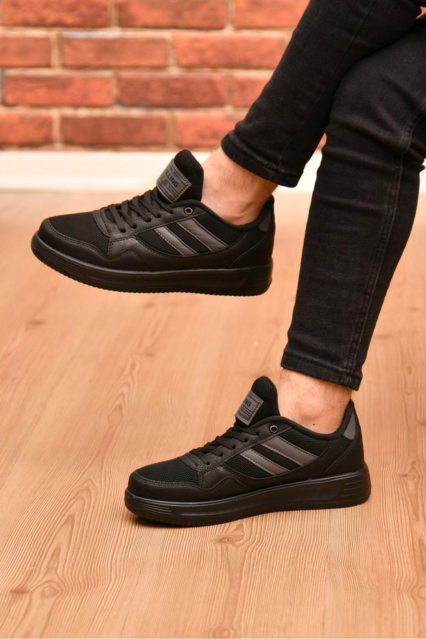 Orthopedic Sole Mesh Casual Anti-Sweat Flexible Light Sneaker Men's Sports Shoes