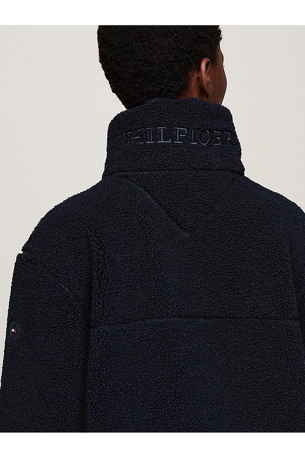 REG TEDDY ZIP UP JACKET - 3