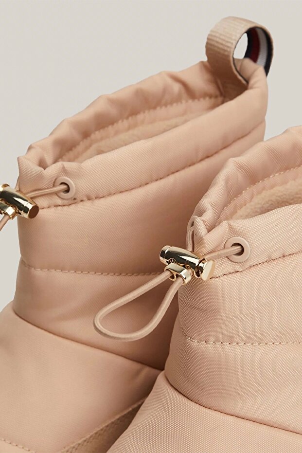 FLAG NYLON MINI SNOWBOOT Kadın Pembe Bot FW0FW08334TRY - 7