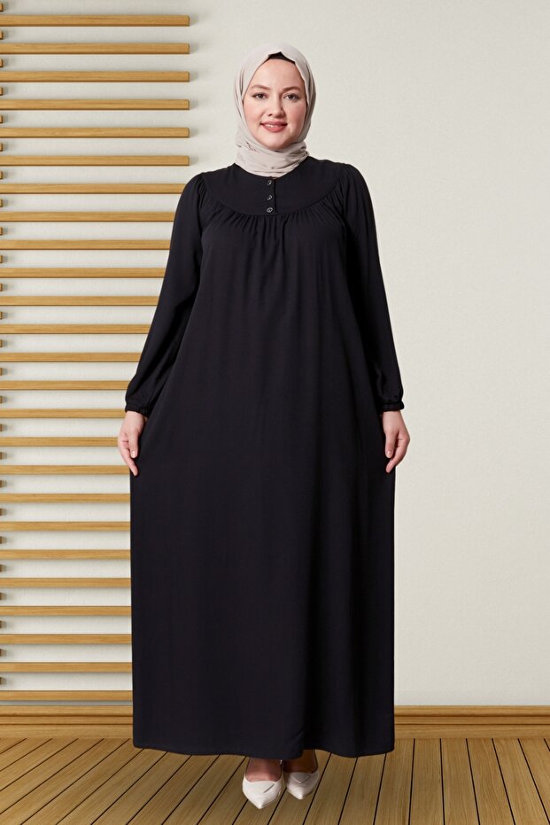 Robă de damă rochie de mărime mare - 3