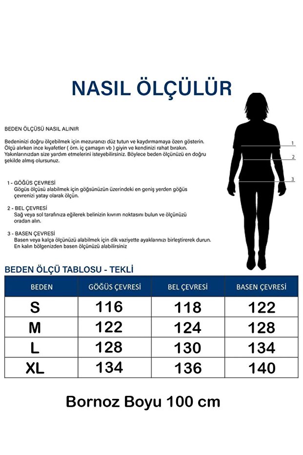Lida Lüks Bambu Bornoz Sabahlık - 6