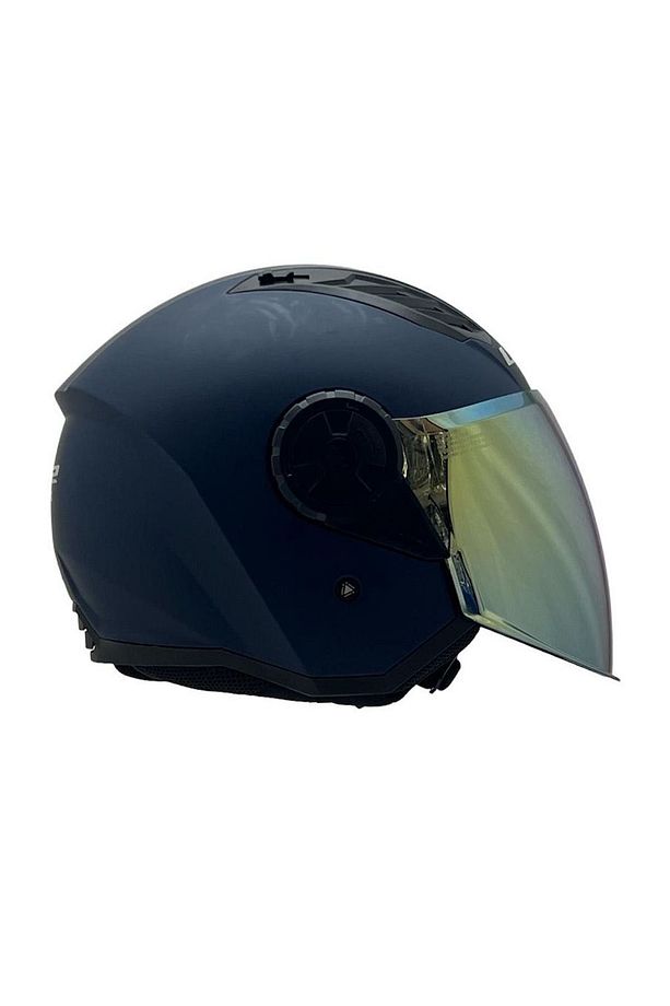 AIRFLOW 2 MAT NAVY MAVİ KASK SARI CAM - 2