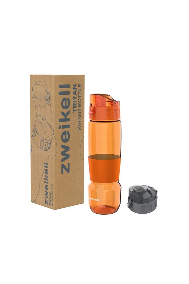 Pivot Switch Orange Bpa Içermez 650 ml Tritan Kırılmaz Suluk - Su Matarası - Yedek Kapak He - 3
