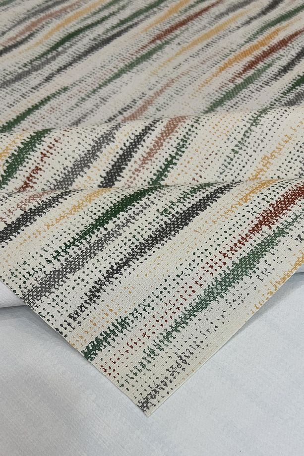Pvc kaymaz elyaf tabanlı Silinebilir Muşamba Masa Örtüsü_210-A - 6