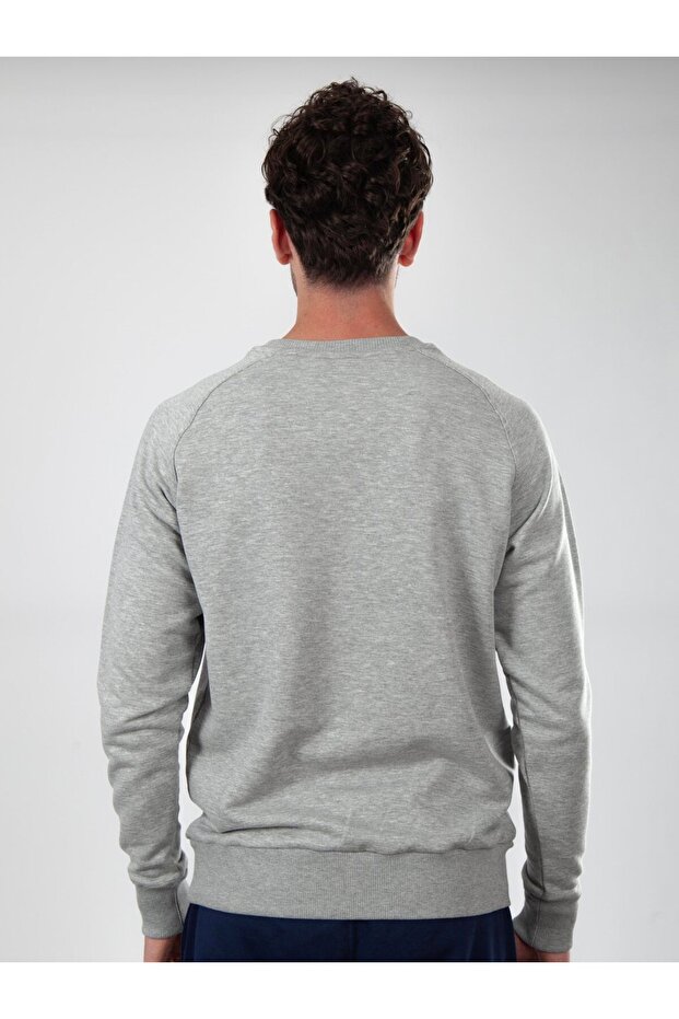 Basic Erkek Regular Sweatshirt - 4