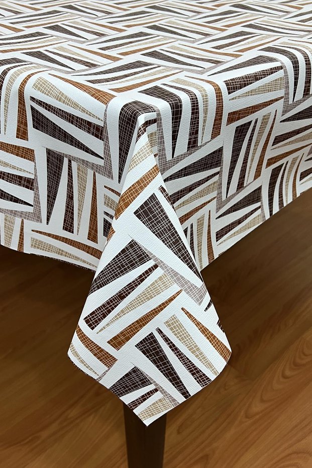 Pvc Non-Slip Fiber Bottom Erasable Oilcloth Tablecloth_123-A
