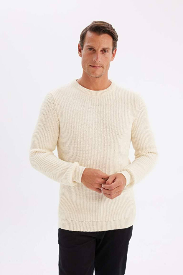 Pullover ECRU - 3