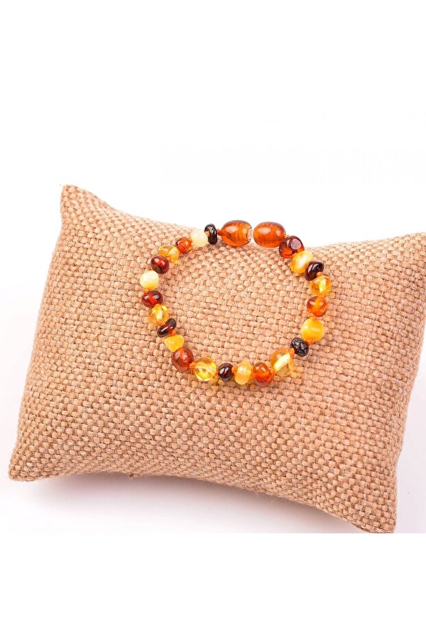 Damla Amber Baby Bracelet - Certified Product
