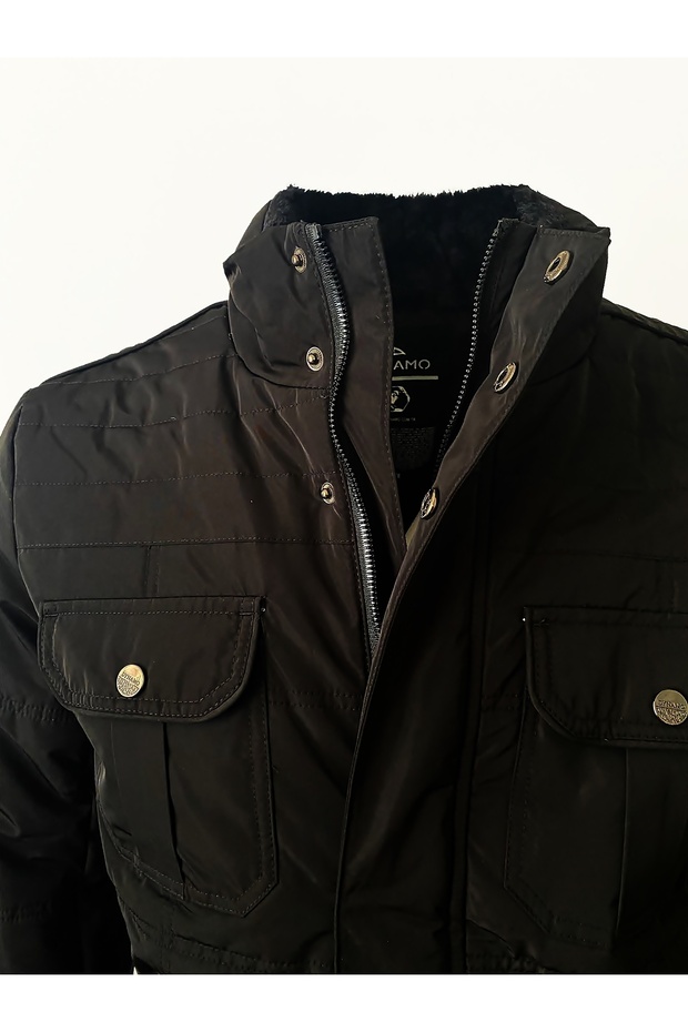 Gri Su itici kalın kaban - 8