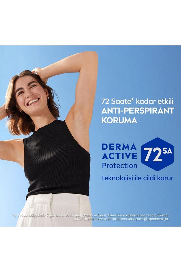 Kadın Sprey Deodorant Black&White Invisible Clear 150ml, 72 Saat Anti-perspirant Koruma, X3 Adet - 4