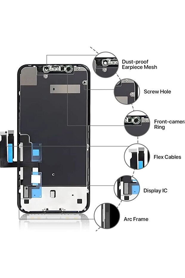 11 OLED OLED Pantalla for iphone 11 LCD Display Touch Screen Digitizer Assembly for iPhone 11 LCD Sc - 8