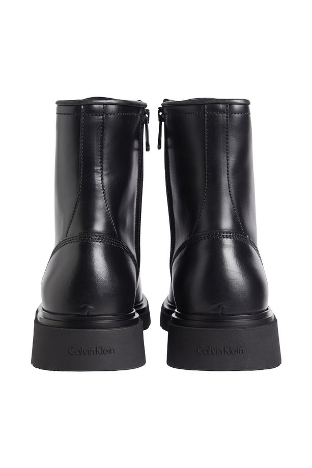 Deri Siyah Erkek Bot LACE UP BOOT W/ ZIP LTH - 4