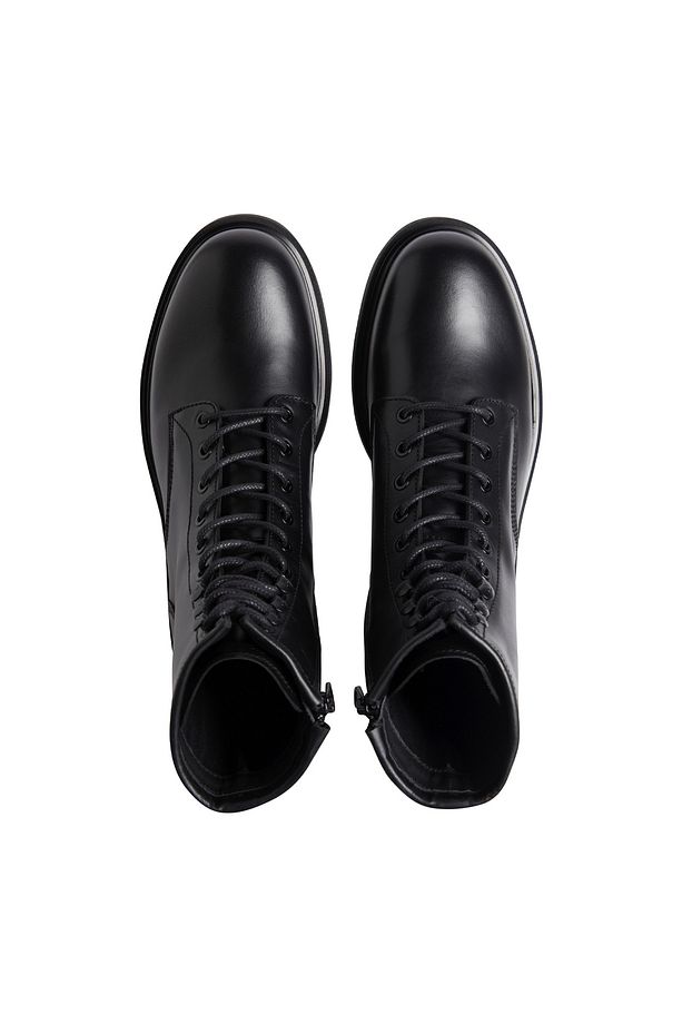 Deri Siyah Erkek Bot LACE UP BOOT W/ ZIP LTH - 3