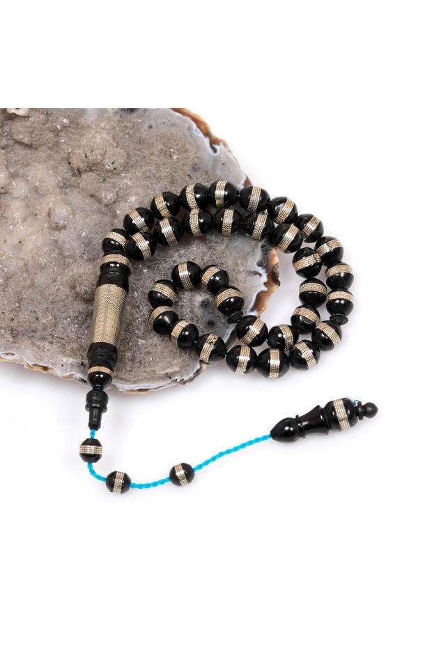 İşlemeli Kuka Tesbih - 8 mm - 1