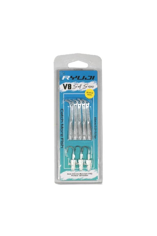 V8 8cm 5,5gr Lrf Silikon Yem - 5