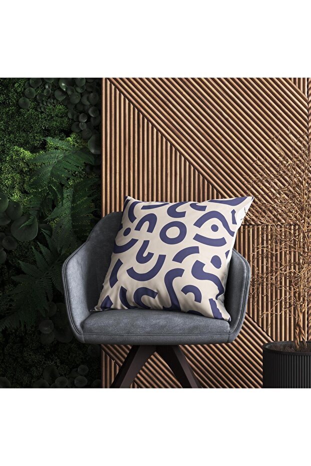 Geometric Patterned Throw Pillow Cover - Ds114 - 2