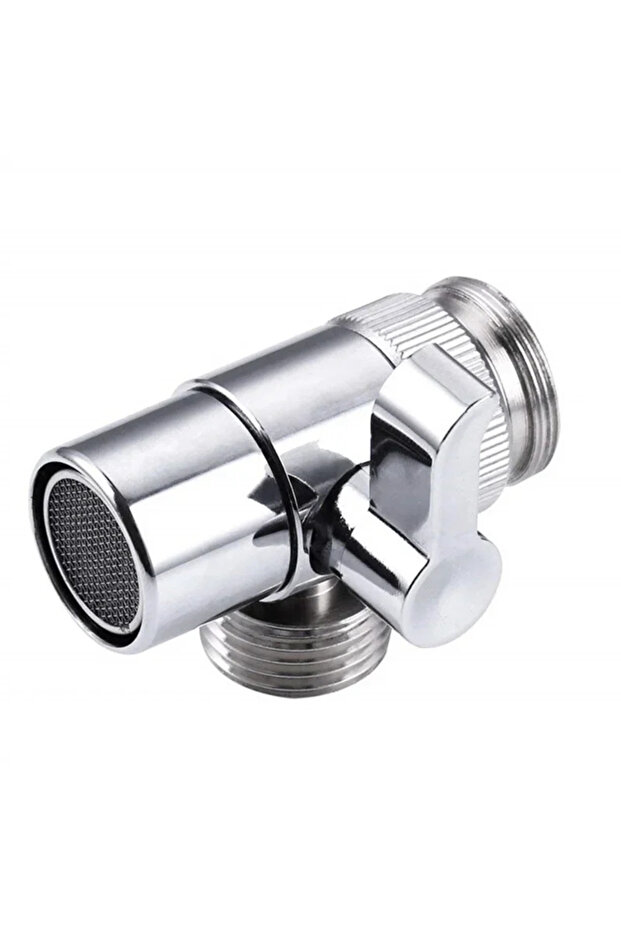 Silver JJYY Faucet Diverter Valve Adapter, Switch Faucet Adapter Aerator Valve Diverter To Connect W