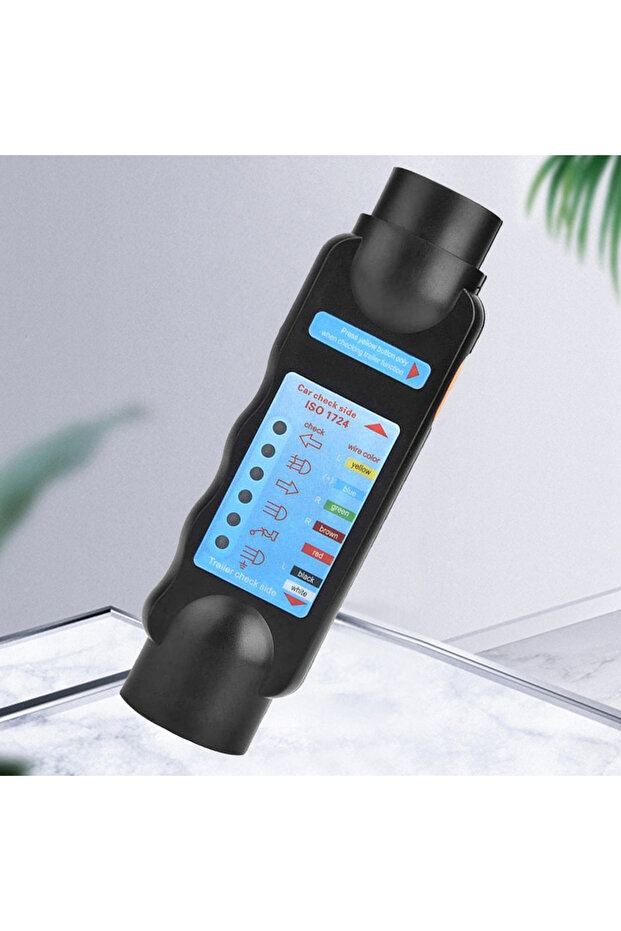 أداة اختبار دائرة الأسلاك موصل اختبار مقبس مقطورة 7 دبابيس أداة اختبار ضوء دائرة الأسلاك ل... - 1