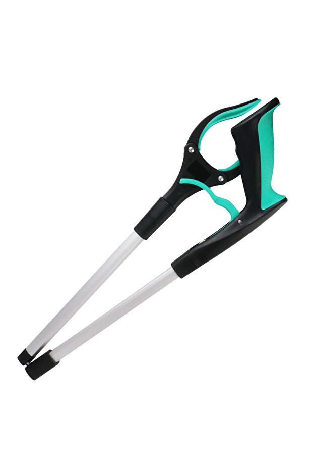 Green Hand Tools Foldable Multifunctional Litter Reachers Pickers Gripper Extender Pick Up Tools Col