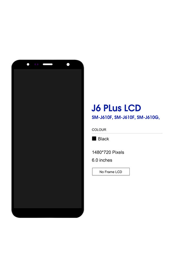 SM-J610F J610G J610FN Premium Lcd For Samsung J6 Plus Display Touch Screen Digitizer Panel Assemb... - 3