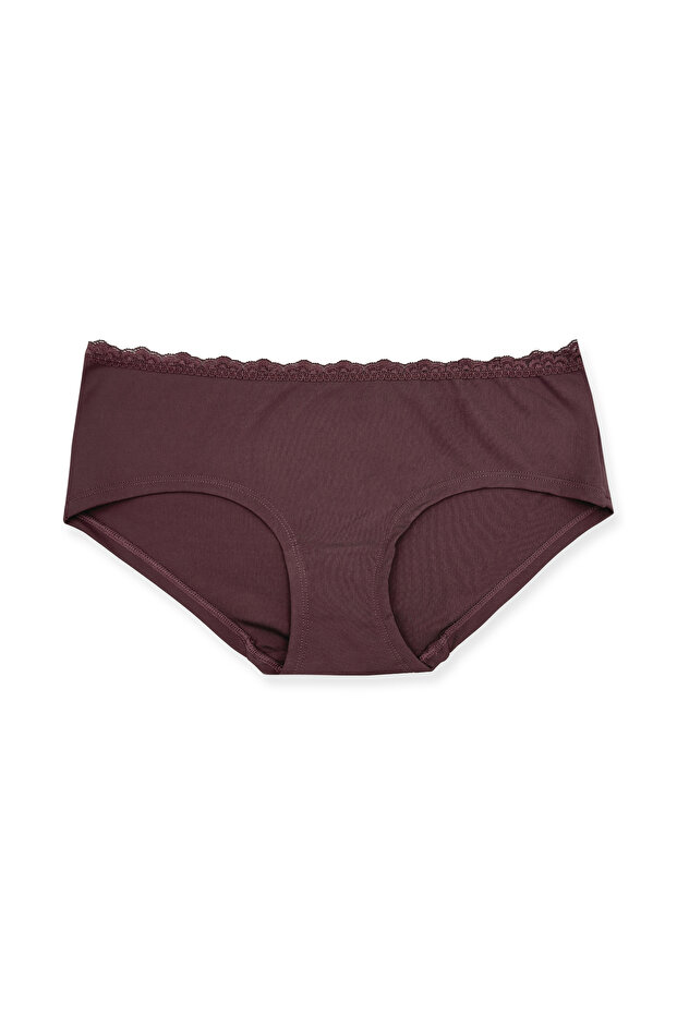 Interlock Waist Elegant Lace Hipster Women's Panties