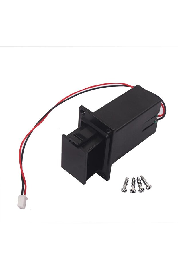 ABS Plastic 9V Battery Holder Case Box with Cable Screws Stringed Instruments Part Accessory for ...