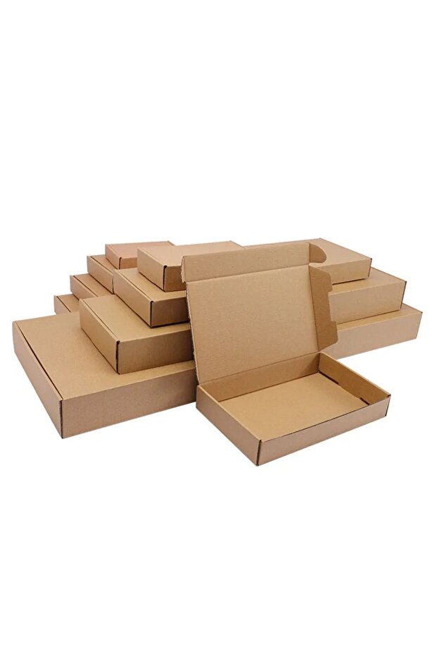 18x9x5cm Brown box 30PCS 10/30 PCS Extra hard white/brown multi-size brown carton packaging wedding