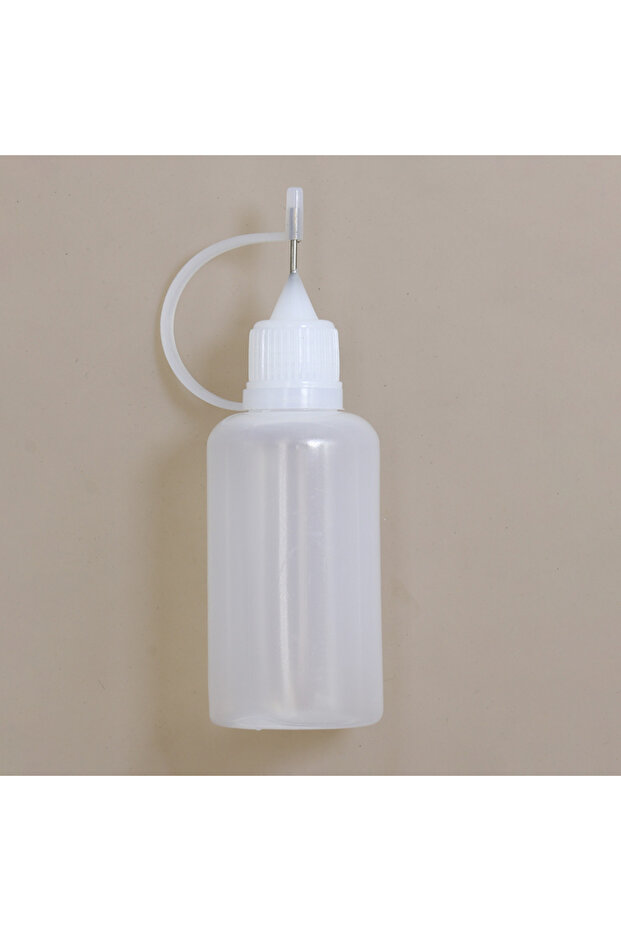 5ml 10ml 15ml 30ml 50ml 100ml 120ml PE Plastic Squeezable Tip Applicator Bottle Refillable Droppe... - 1