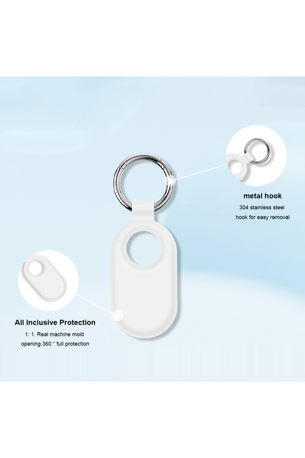 For SmartTag 2 Case Portable Protector Cover For Samsung Galaxy SmartTag2 Smart Tag 2 Soft Silico... - 6