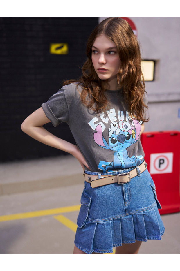 Damenrock 4sal70038md Medium Indigo - 1