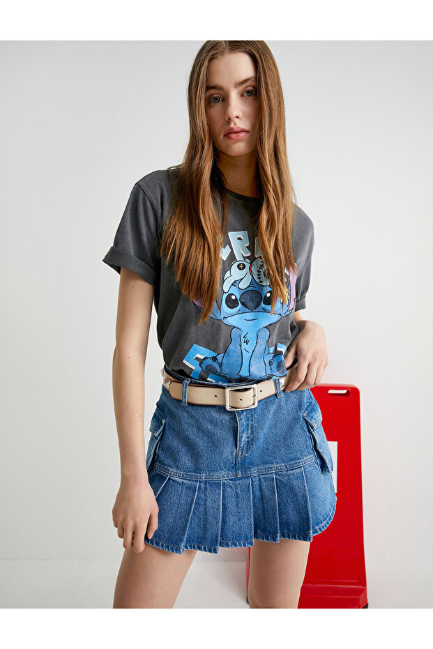 Damenrock 4sal70038md Medium Indigo - 3