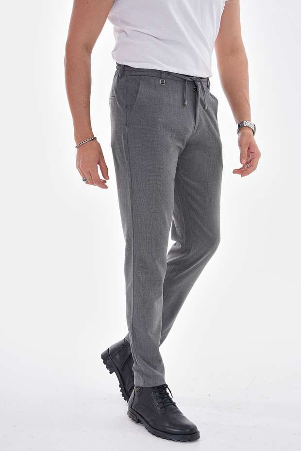 Slim Fit Comfortable Fit Thin Lace-Up Jogger Pants