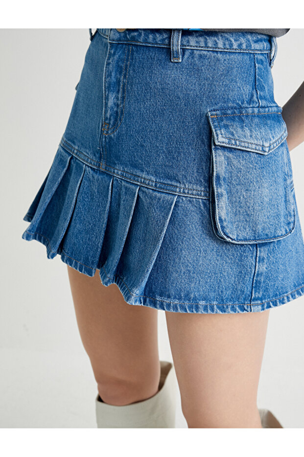 Damenrock 4sal70038md Medium Indigo - 6