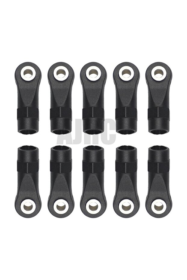 A 10pcs 10pcs Plastic M4 Rod End Link Linkage Balls Head For 1/10 Rc Car Crawler Axial Scx10 Ii 900