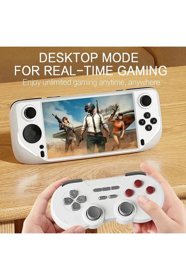 NEW E6 Retro Portable Handheld Video Game Console 8 Bit 5.0inch Portable Handheld Game Player 600... - 4