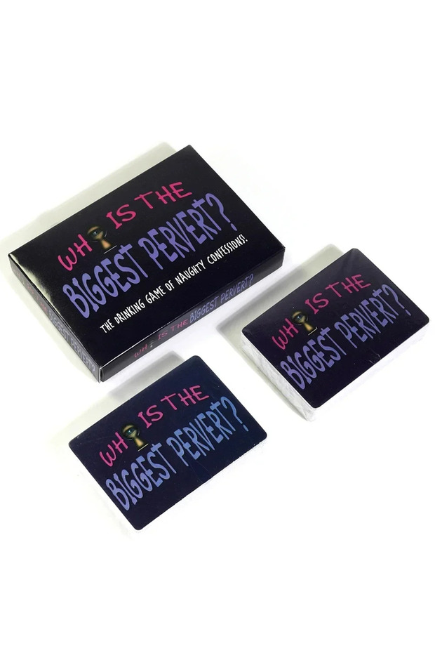 Newest Who Is The Biggest Pervert Card Game Popular Adult Board Game Party Game Questions - 6
