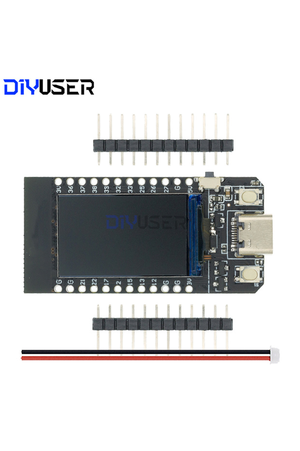 CH9102F 16MB T Display ESP32 WiFi And Bluetooth-Compatible Module Development Board 1.14 Inch LCD Co