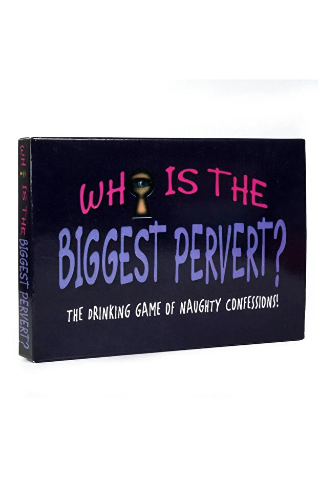 Newest Who Is The Biggest Pervert Card Game Popular Adult Board Game Party Game Questions - 2