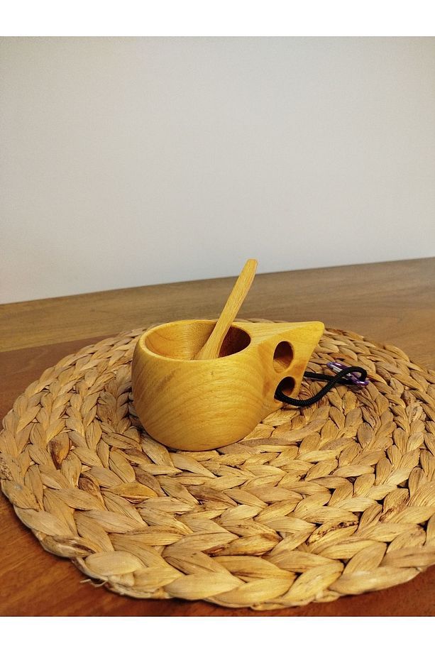 Ahşap Kamp Bardak & Ahşap Kuksa Bardak Kamp Ve Piknik Bardak Kupa - 4