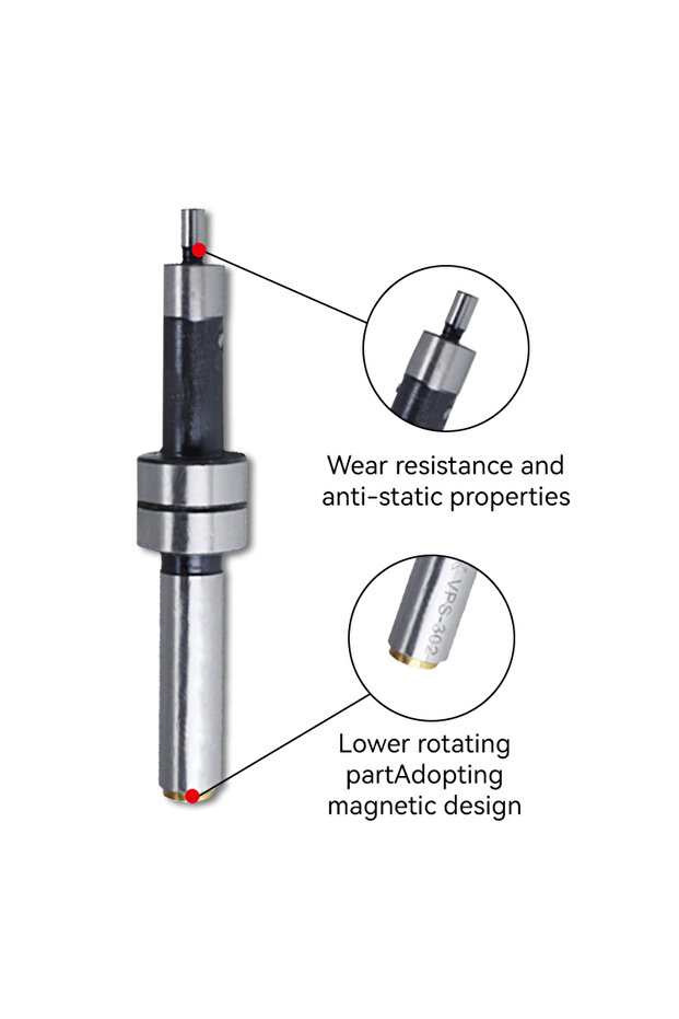Mechanical 10MM HSS Edges Finder For Milling Lathe Machine Touches Point Sensor Including Milling... - 4
