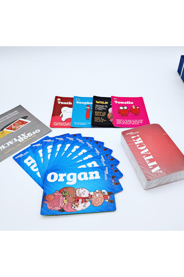 Organ Attack! Tabletop Card Game - Pop Bunny Board games Card Gathering Game - 7