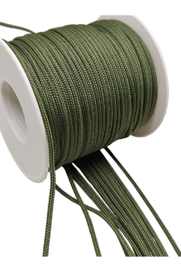 1.5 mm Paracord Bracelet Cord Khaki Green 45 Meters