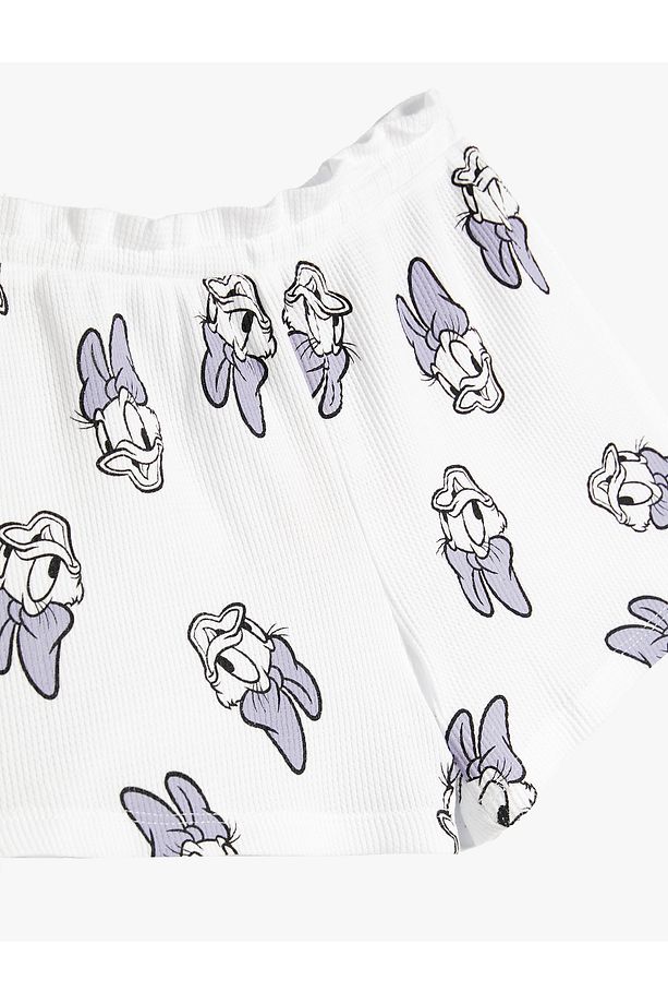 Daisy Duck Şort Cepli Beli Lastikli - 3