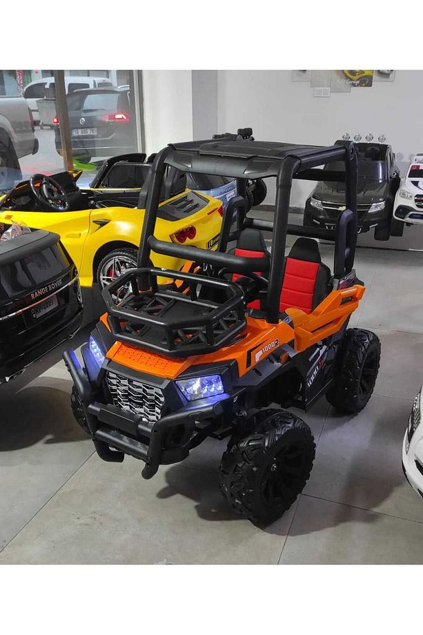 Üstü Kapanabilen Utv Dev Boyut! 12v, 4x4, Çift Kişilik, Cep Tel Kontrollu, Kumandalı Akülü Araba! - 1