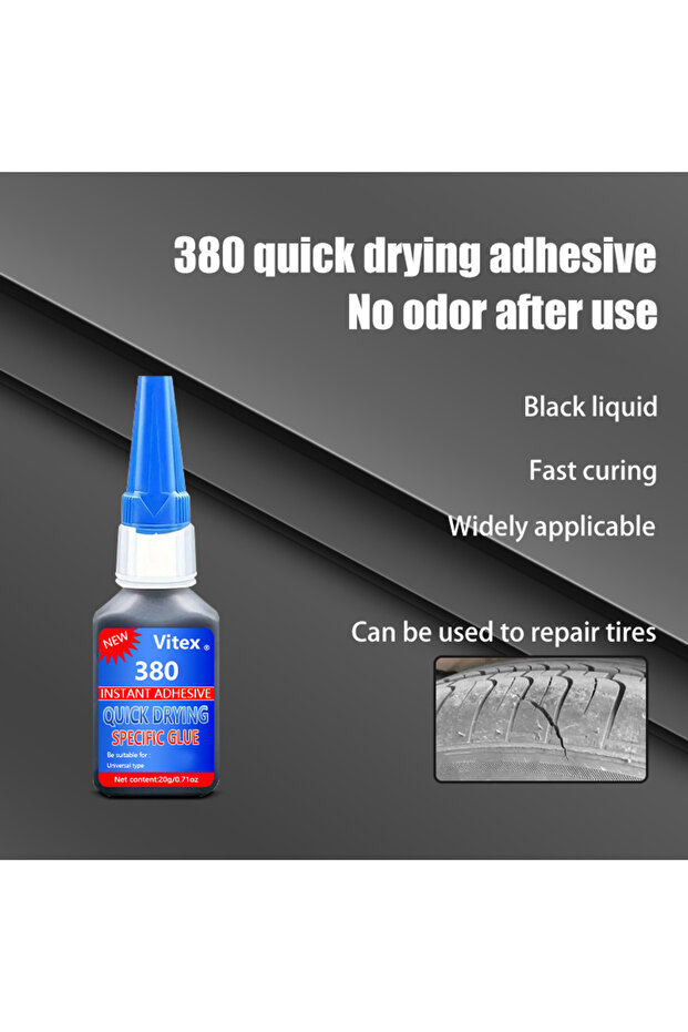 380 Glue Instant Fast Adhesive Stronger Super Glue Multi-Purpose FixSuper Strong Liquid Colorless... - 5