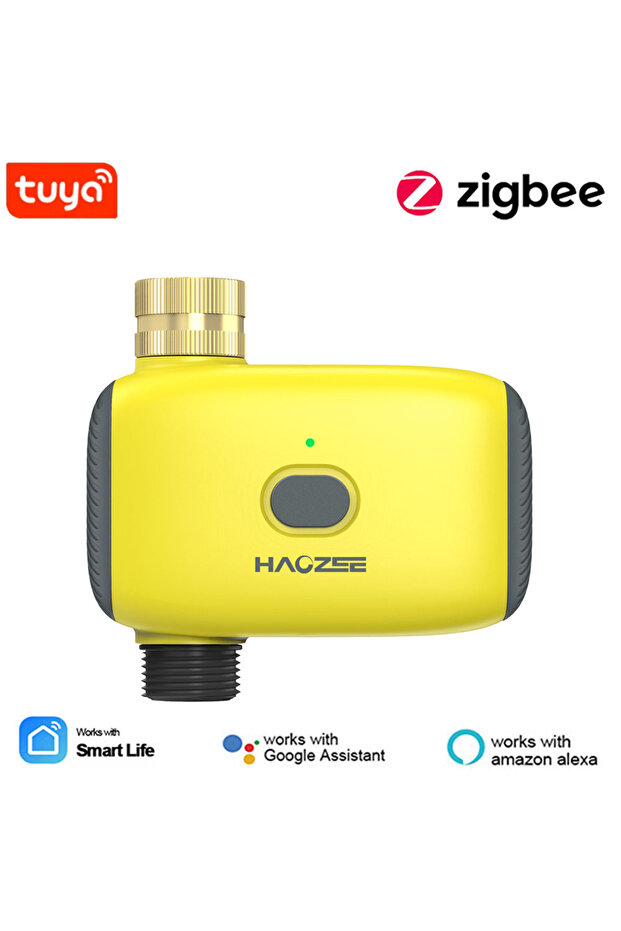 Tuya Smart Zigbee Watering Timer Sprinkler Drip Irrigation System Controller Brass Inlet Support ... - 2