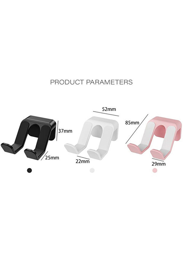 Wall Mounting Hanging Bracket Game Handle Controller Headset Hook Hanger Universal Storage Shelf ... - 7