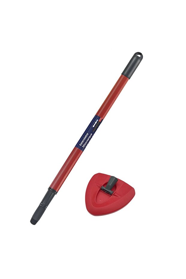 Mop Handle And Base 1*Extendable Spin Mop Handle + 1*Triangle Base Compatible with O-Cedar and Vile - 7